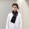Wool Scarf for Women Men British Style Tartan Plaid Cashmere Scarves With Tassel Female Winter Warm Neck Scarf Shawl