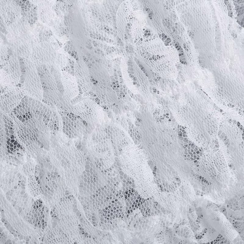 Lace Ruff Collar Wrist Cuffs for Girls Renaissance Victorian Play Medieval Cosplay Victorian Ruffled Lace Cosplay