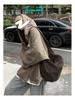 2024 Retro Kaffeefarbe Canvas Umhängetasche - Damen Nische Lazy Style