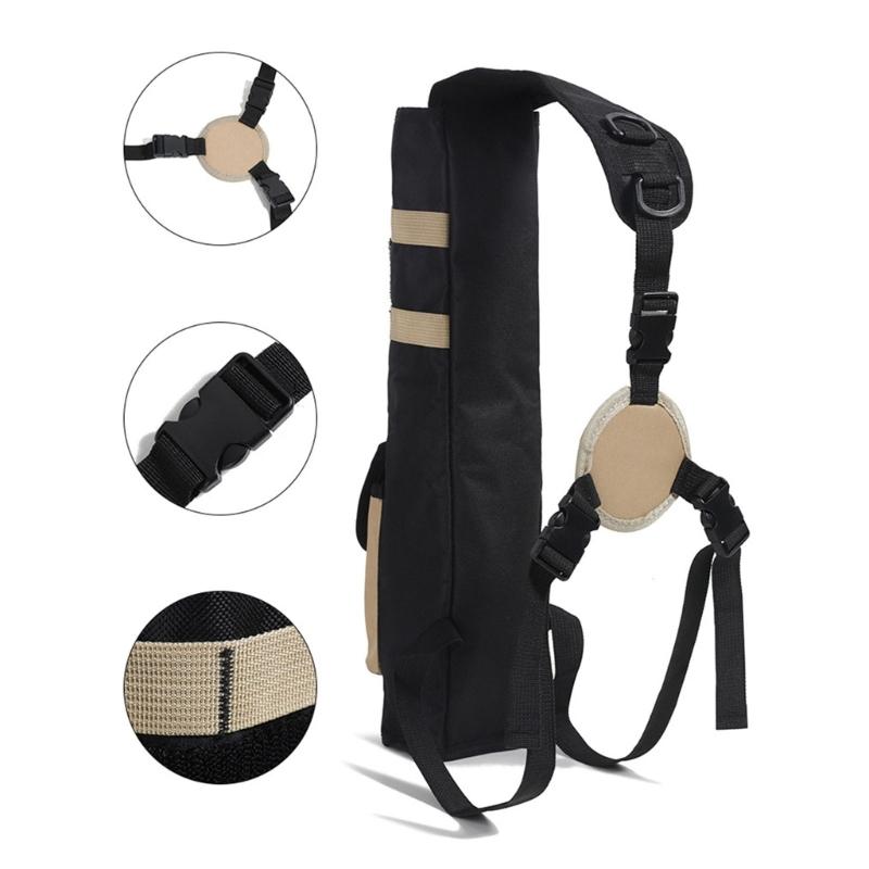Archeries Arrows Quiver Organiser High Capacity Waterproof Oxfords Fabric With Adjustable Shoulder Strap For Travel