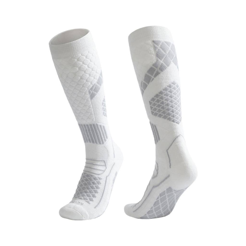 Winter Thermal Ski Socks for Men Women with Compression Support Quick-Dry Anti-Slip Hiking Snowboard Socks 1 Pair