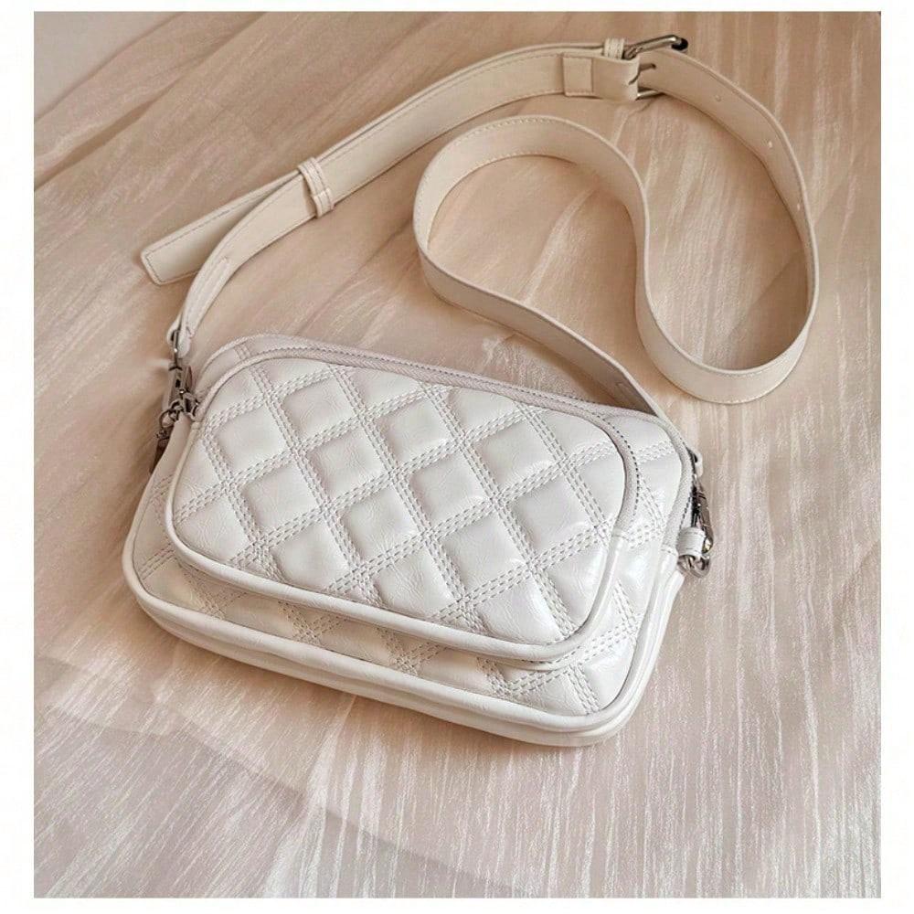 Rhombus Bag Women's Shoulder Messenger Bag Women's Small Square Bag Bags