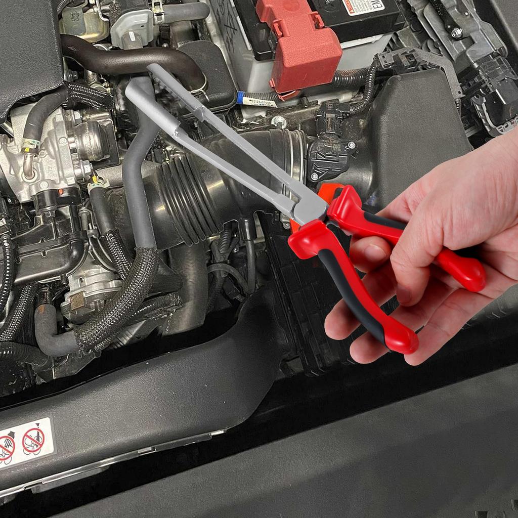 Car Spark Plug Pliers High Voltage Cylinder Cable Removal Tool Carbon Steel Car Spark Plug Wire Removal Pliers Tool for Car