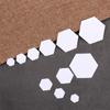 100PCS Sewing Accessories Handmade Craft Quilting Garment Fabric Hexagon Templates Patchwork Paper
