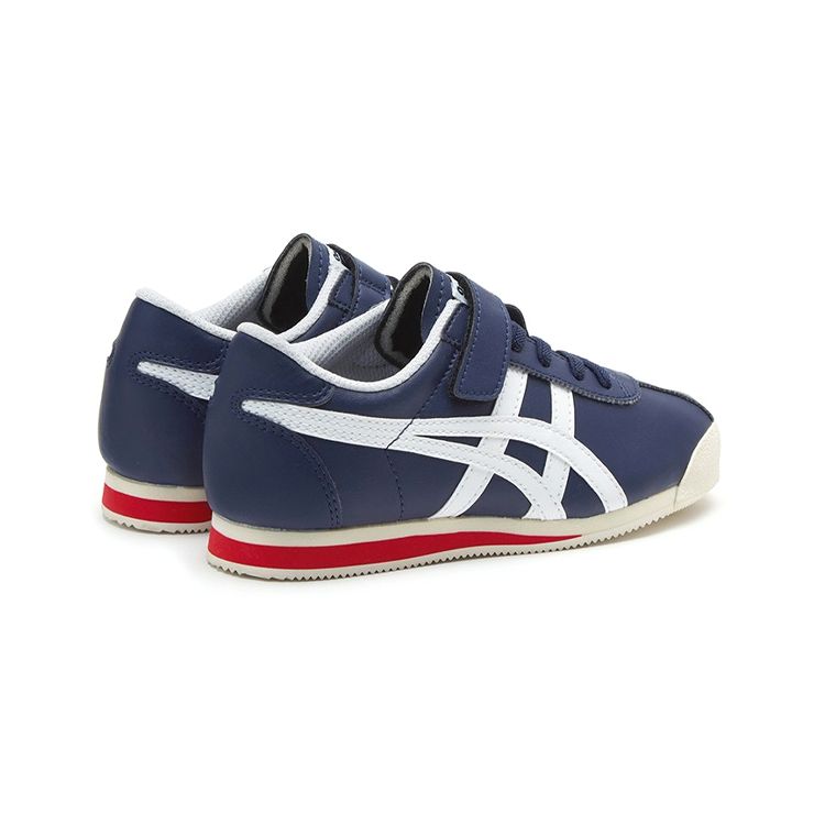 Onitsuka Tiger Corsair Comfortable Versatile Low-Top Kids Casual Shoes Kids sneaker Deep-Blue 1184A051-400