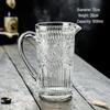 Shangqi Sunflower Pattern Glass Beer Mug