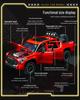 1/24 Fengtian Tantu Alloy Pickup Truck Model with Pull-Back, Sound & Light Features