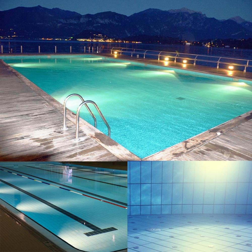 12W 12V Wall Mounted LED Waterproof Aquarium Fountain Pond Pool Underwater Landscape Light Lamp