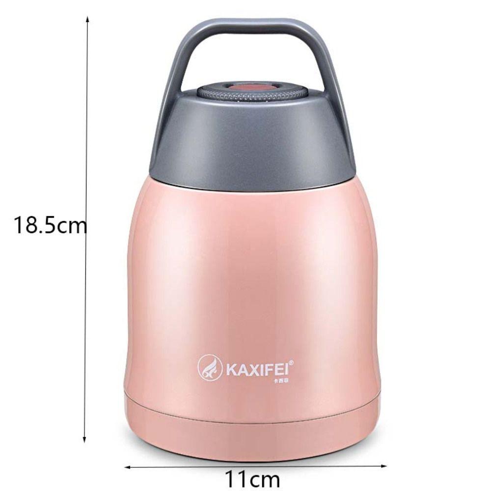 Leak-Proof Insulated Cup Large Capacity Thermos Bucket Vacuum Cup Thermal Breakfast Cup  Breakfast