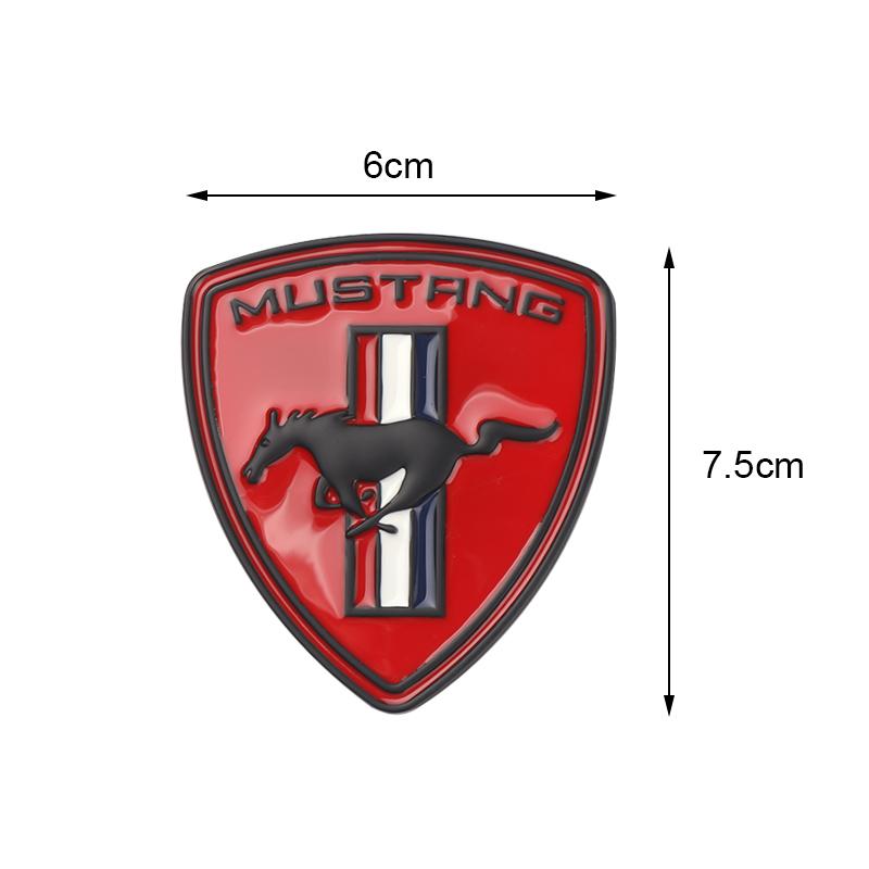 clfizj1 Metal Logo Car Front Window Body Stickers For Ford Mustang Focus Mk2 Mk3 GT500 Ranger Focus Kuga Fusion Esco Mondeo mk5 mk7 mk3