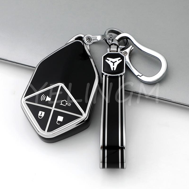 Smart Remote Key Car Key Case Bag For Changan Deepal S7 S07 Sl03 S05 G318   Keychain Protective Cover Protection Shell