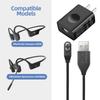 FONKEN USB Cable For AfterShokz Aeropex AS800 Headphone Magnetic Charging Cable USB Charger Bone Conduction Headphone Charging Cable