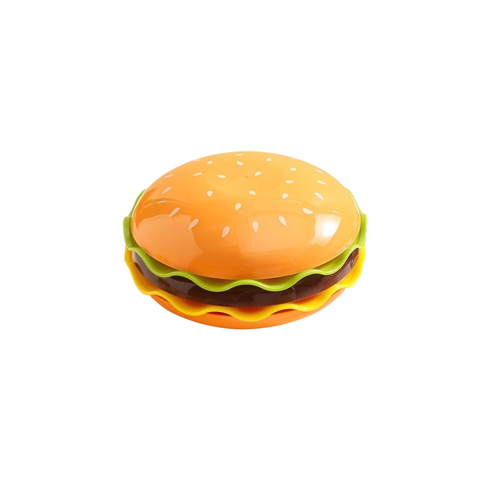 

Hamburger Plates And Bowls Sets, Novelty Stackable Burger Dinnerware Set, Fun And Cute, For Condiment Side Dishes BBQ Party, For Kids And Adults One Size