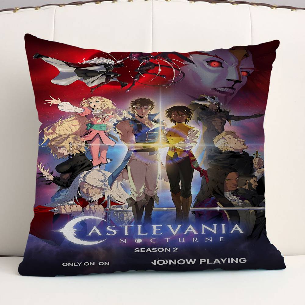 Anime Game C-Castlevania Maple Design Cushion Cover Happy Autumn Harvest decor Holiday Decorati Pillow Cover