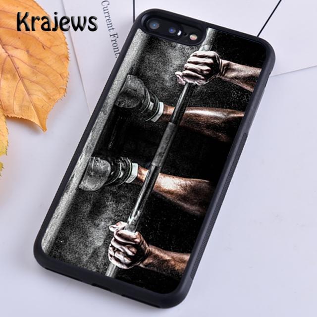 Training Workout Gym Crossfit Quote Phone Case For iPhone 17 Air 16 15 14 Plus 12 13 Pro Max Coque