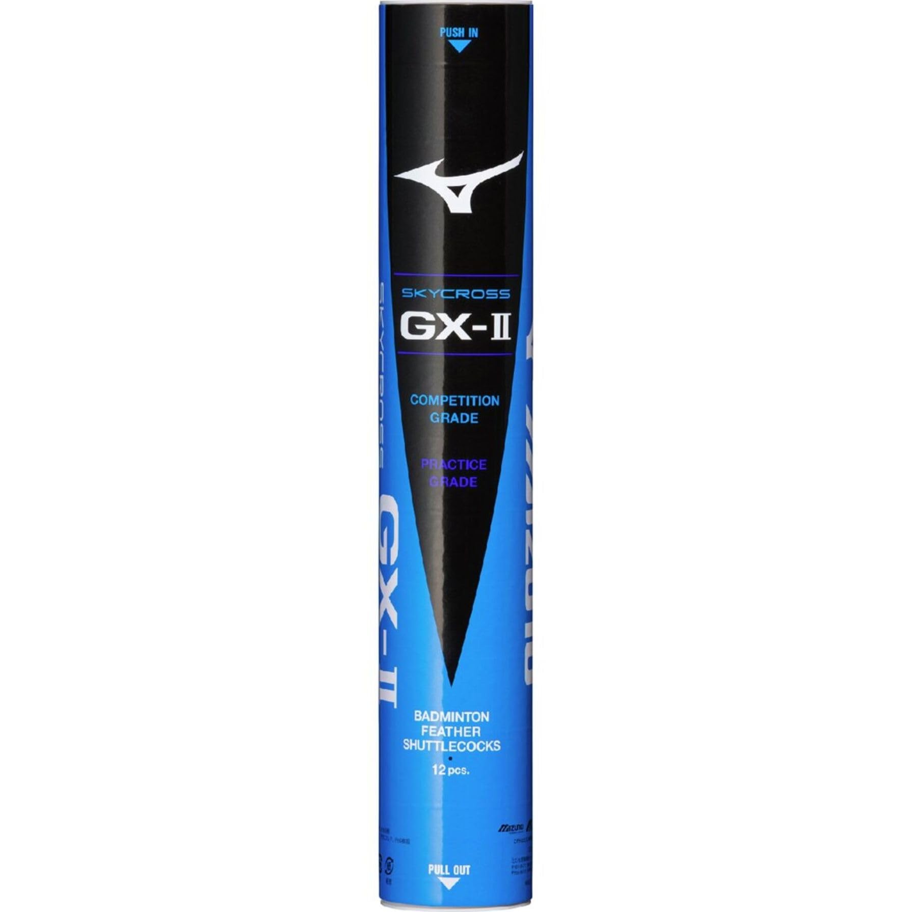 

MIZUNO Skycross Badminton 1 Suitable Temperature Type 73JBB502 GX-2 Shuttlecocks, Dozen, 3, белый