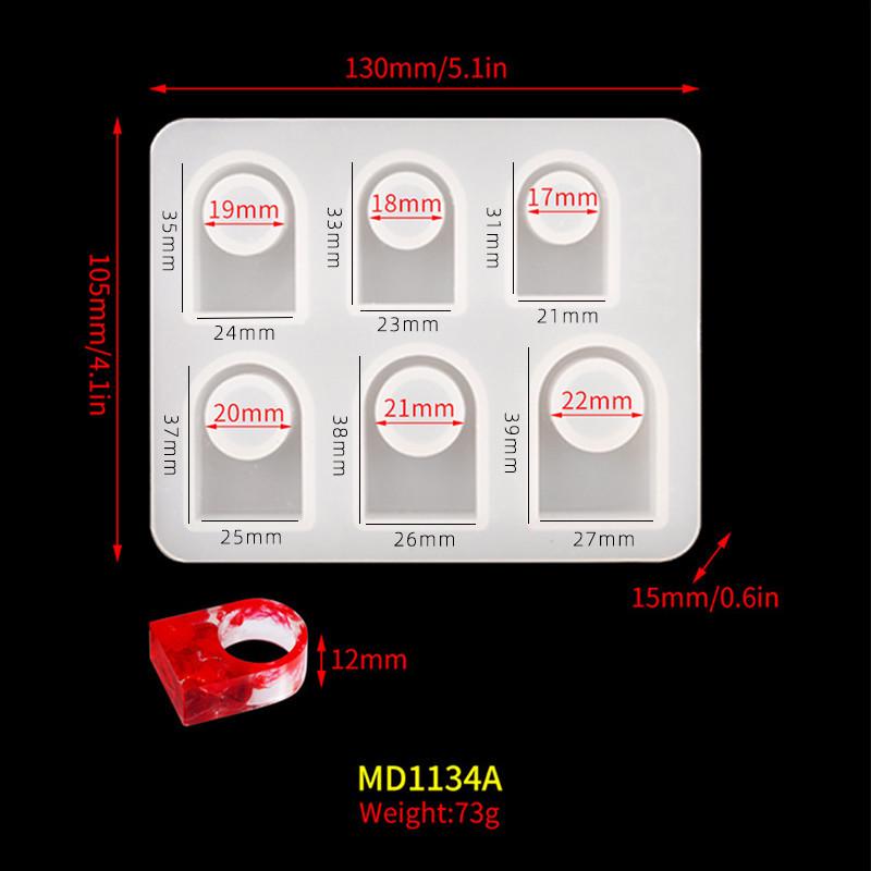 Epoxy Bracelet DIY Set: Mirror & Irregular Silicone Molds with Resin Glue