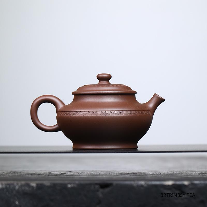170ml Chinese Tradition Yixing Purple Clay Teapot Master Handmade Zisha Tea Pot Household Beauty Kettle Tea Set Teaware Gifts