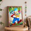 Disney Goofy Easter Egg Hunt Oil Painting Kit Home Decor Gift