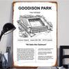 Goodison Park Everton FC Stadium Metal Wall Art Decor Liverpool England Football Fan Gift