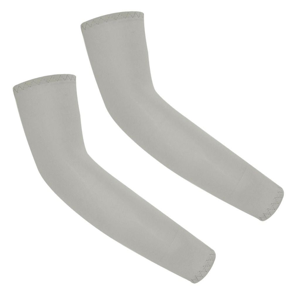 1 Pair Kids Sports Cooling Arm Sleeves Cover Sun UV Protection For 5-12 Years Girls Boys Elastic Ice Cuff Cycling Arm Warmer