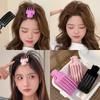 Flauschige Haarspange Locken Stirnfransen Clips Haarwurzeln Volumen-Haarspangen Damen Locken Fixierte Form Clips Mode Volumen Haarroller Clip