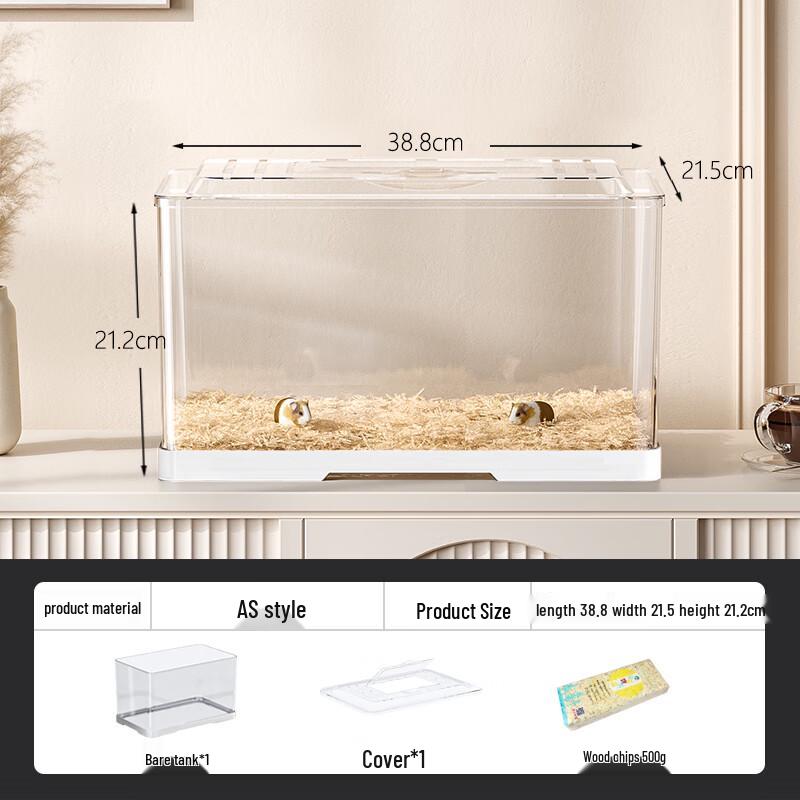 Luxury Hamster Cage Villa with Accessories
