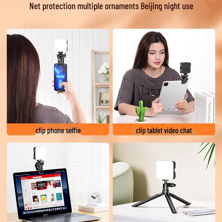 Mini Portable RGB Fill Light for Selfies, Streaming, and Photography