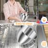 Stainless Steel Mix Bowl Large Capacity Reliable Mixing Bowl with Handle Replacement Solid Easy to Use Mixing Bucket for Blender