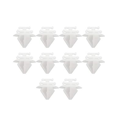 10 Pezzi Clip Modanatura Porta Esterna Auto 71719954 per CITROEN Berlingo PEUGEOT 1007