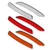 2pcs Car Accessory Warning Reflective Tape Strips Car Side Marker Sticker Reflective Trim Decal Auto Reflector Stickers
