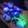 10Pcs Miniature Movement Electronics Lamp Luminous Hole Shoes Lamp Vibrating Light  Diy Toy