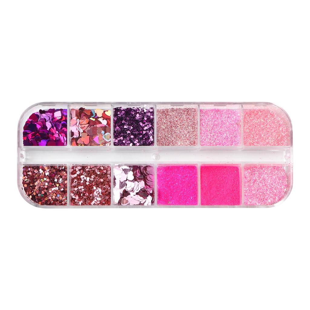 New Nail Art Glitter Sequins Romantic Heart Mini Heart Sequins Nail Art Glitter