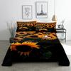 Sunflower Bed Sheets and Pillowcases for Single Double Beds Bedsheets Set with Pillow Case 2pcs 3pcs Queen Full Size 3D Soft