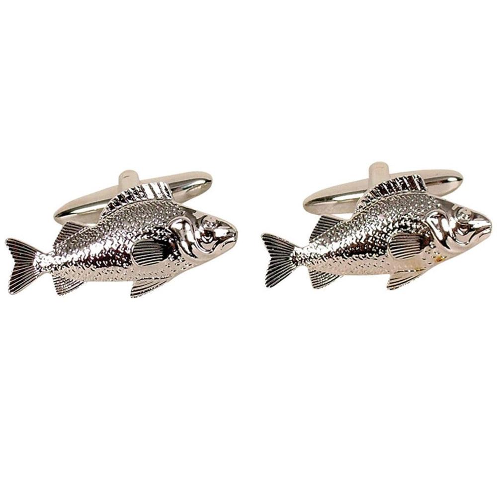 Gdesign Fischknopf Manschettenknöpfe