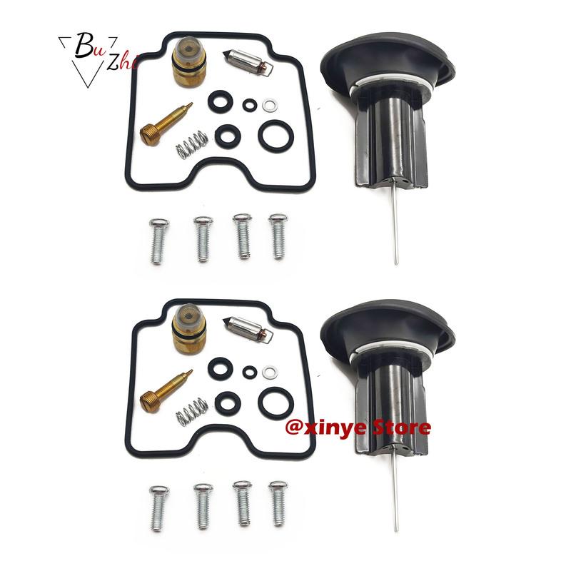 Carburetor Repair Kit Needle Valve Gasket Air Screw with Plunger Diaphragm for Suzuki Bandit 1200 GSF1200 GSF1200S GSF 1200 S