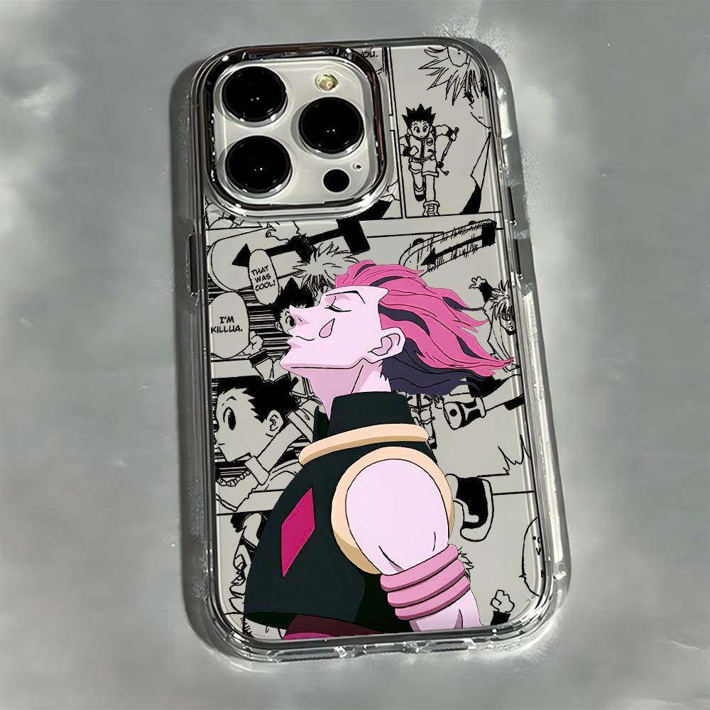 

Чохол для телефону з аніме Кілуа Hunter X Hunter Для iPhone 17e 17 16e 16 15 14 13 12 11 mini Pro Max X XR XSMAX Air Plus Прозорий iPhone 16 Plus