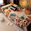  Christmas Cartoon Sofa Cover Cloth Towel Anti Cat Scratch and Anti Slip Sofa Cover Skin Friendly Suitable for All Seasons