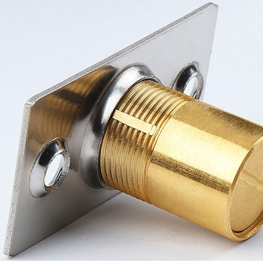 1Set Closet Door Ball Catch with Screw Cabinet Gate Spring Roller Ball Door Latch Set Adjustable Door Stopper Furniture Hardware
