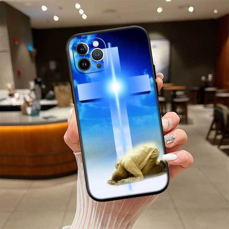NH10 Bible Verse Jesus cross Phone Case for Xiaomi Poco C40 C50 C51 C55 C65 C71 C75 F3 F5 F6 F7 M2 M3 Pro Ultra
