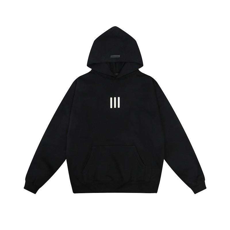 Unisex lielizmēra hūdijs Streetwear Ikdienas džemperis