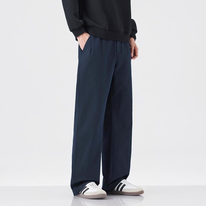 Tooling Cleanfit Straight-leg Pants Men's Autumn Commuting Senior Sense Versatile Casual Suit Pants