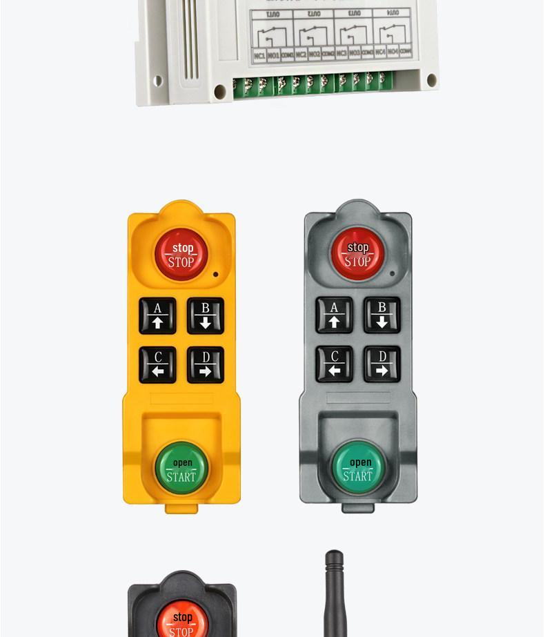 220V Remote Control Switch for Industrial Motors and Hoists