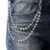Hip-Hop Pants Chains High-Quality Ball Beads Waist Chains Simple Jeans Chain  Pants Chain Clothing Accessories Gifts