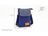 2023 New Solid Color Multi-Layer Canvas Crossbody Phone Bag - Simple, Small Crossbody Women's Bag