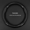 Universal Car Steering Wheel Cover: D-Type & O-Type, All-Season, Fits 99% of New & Old Car Models.