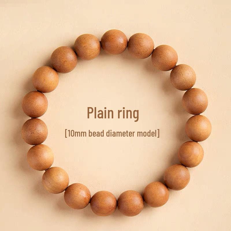 

Браслет из натурального персикового дерева и киновари с горы Путо: Подарок в национальном стиле для пар, мужчин и женщин, оригинальные буддийские бусины Бэньминнянь.