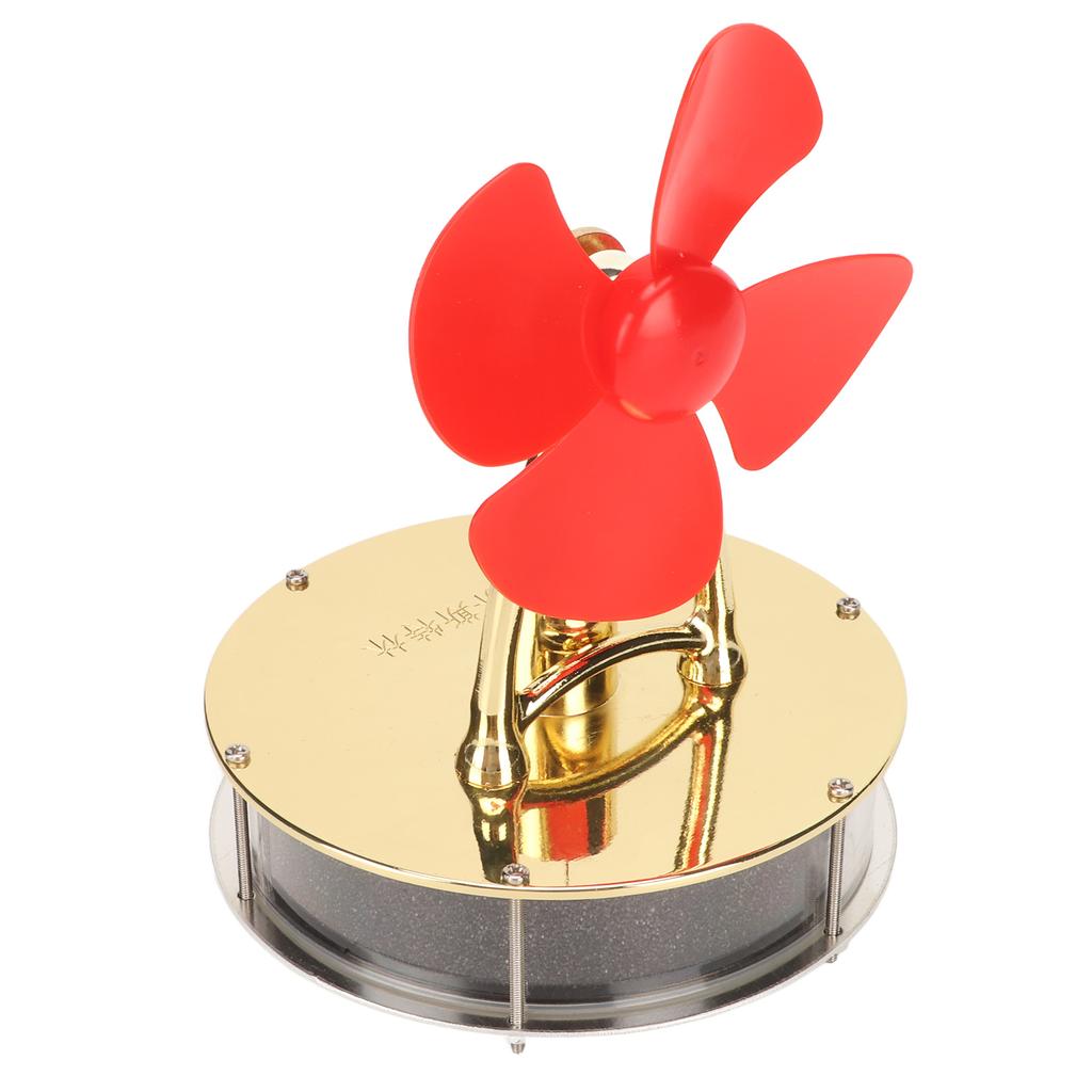 Stirling Engine Motor Toy Low Noise Smoother Operation Red Stirling Scientific Physical Model for