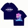 New Funny KPop Demon Hunters Printing T Shirt Unisex Short Sleeve O Neck Summer Casual KPop Harajuku T-shirt Top Tee