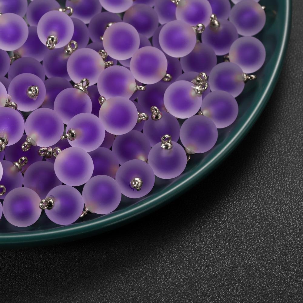 10pcs/lot Resin Frosted Multicolor Heart Charms For Handmade Bracelet Earrings Necklace Pendant DIY Jewelry Making Supplies